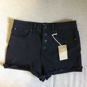 Madewell High Rise Denim Shorts